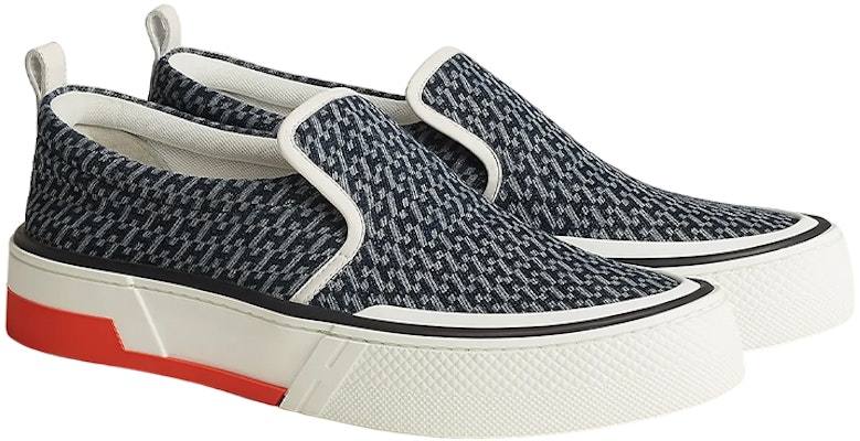 HERMES Low Top Slip-On 'Light Blue Denim' H231712Z-HCB Order HERMES Low Top Slip-On 'Light Blue Denim' H231712Z-HCB