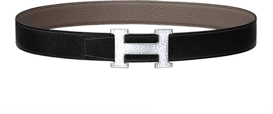 HERMES Martelee Fashion Black Leather Belt with Smooth Buckle 3.2cm Wide H064549CK05-H073967CAAC105 Buy HERMES Martelee Fashion Black Leather Belt with Smooth Buckle 3.2cm Wide H064549CK05-H073967CAAC105