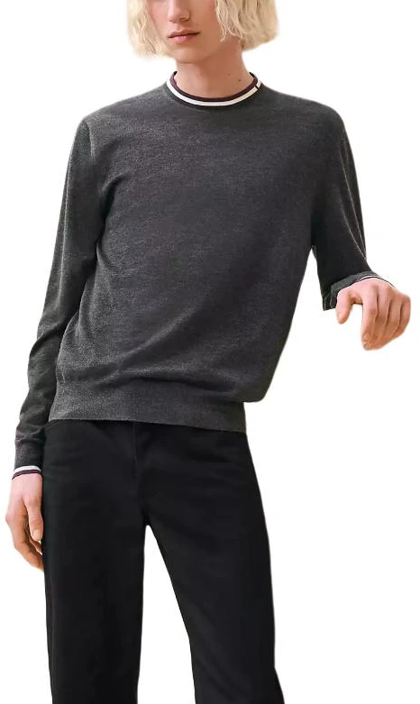 hermes-men-s-contrast-trim-striped-round-neck-knit-sweater-dark-grey-fw-24-h467015-ha-81