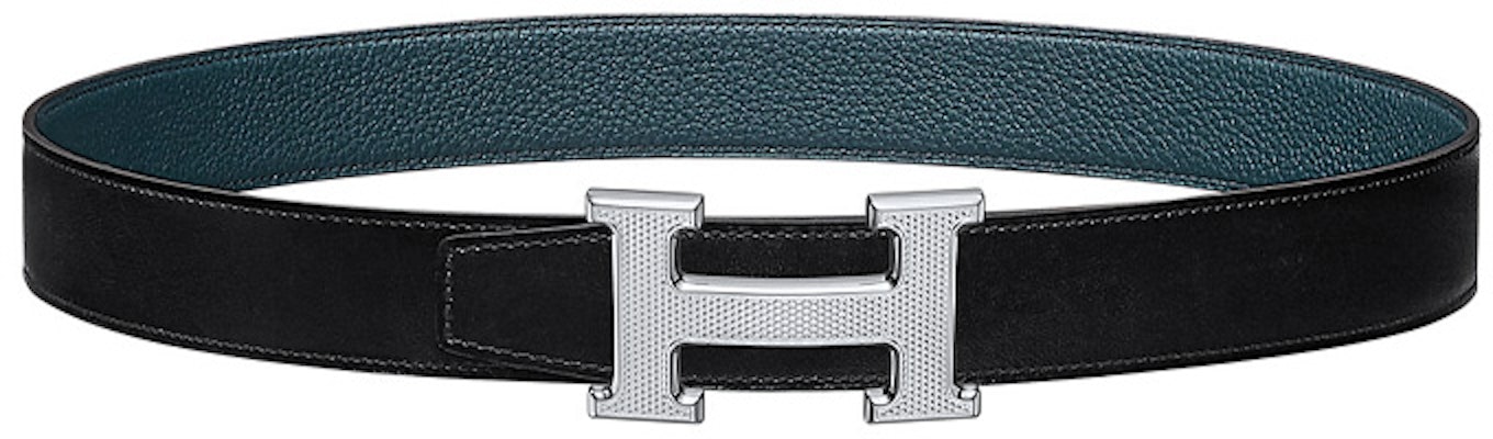 HERMES Tali Pinggang Kulit Lelaki Reversible Hitam & Prussian Blue 3.2cm H064540CK05-H073967CAAD Order HERMES Tali Pinggang Kulit Lelaki Reversible Hitam & Prussian Blue 3.2cm H064540CK05-H073967CAAD