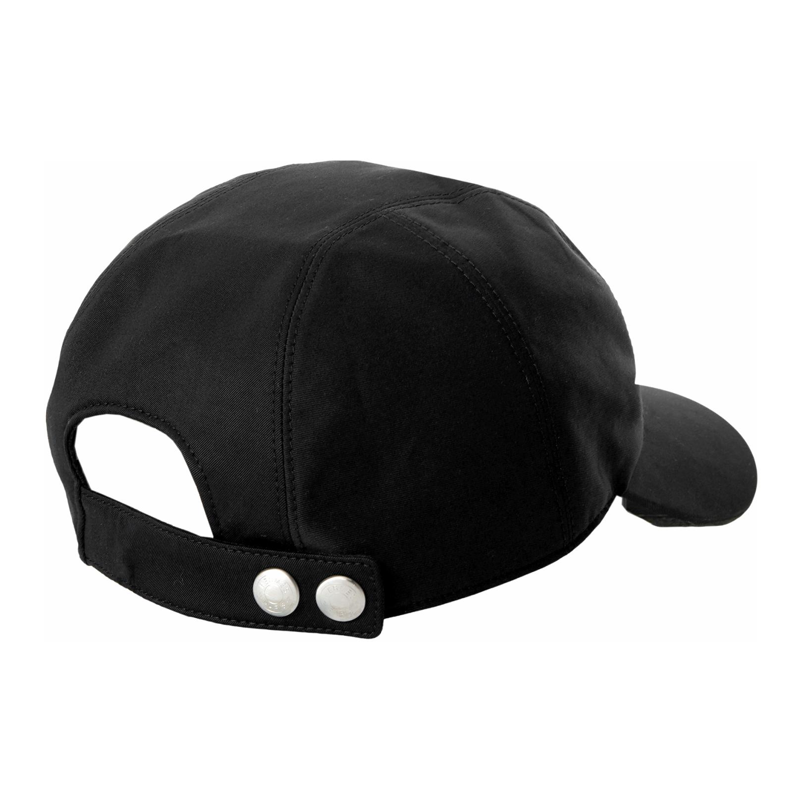 Purchase HERMES Miles H Circle Gorra de Béisbol Negra Unisex H231053N 0257