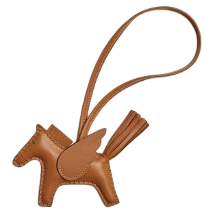 HERMES Milo Lambskin Animal Keychain Unisex Couple Design Multicolor. 108233875