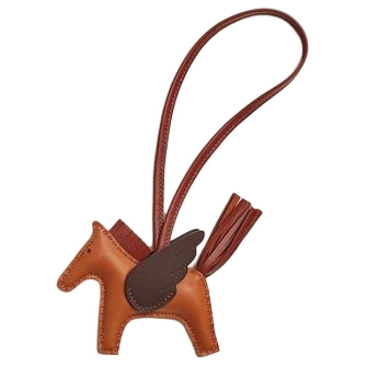 Purchase HERMES Milo Lambskin Animal Keychain Unisex Couple Design Multicolor. 108233875