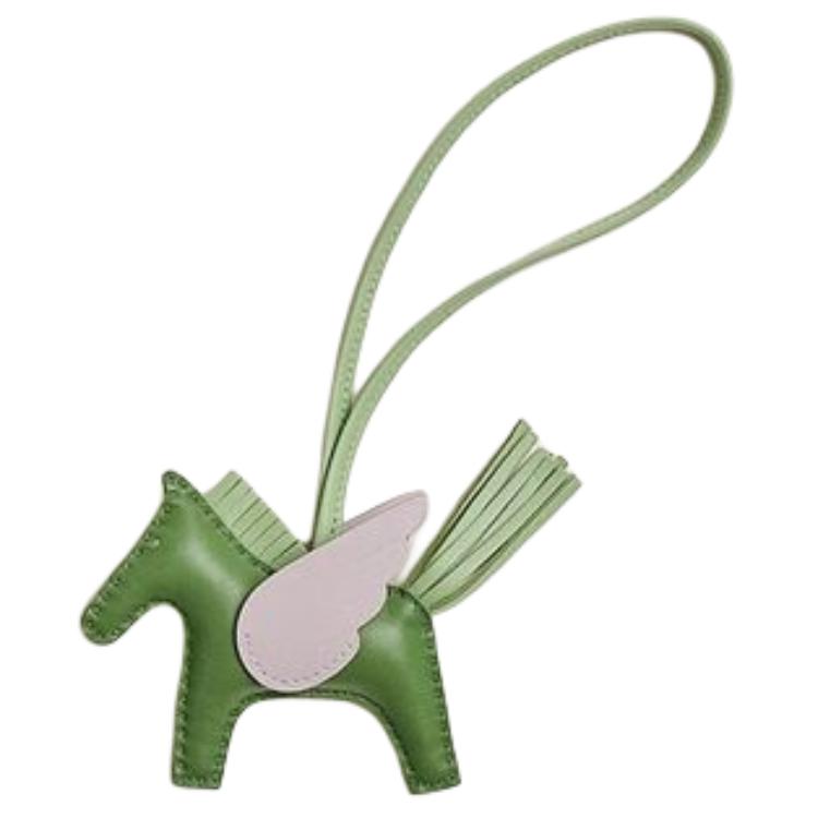 Details for HERMES Milo Lambskin Animal Keychain Unisex Couple Design Multicolor. 108233875