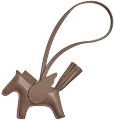 HERMES Milo Lambskin Animal Keychain Unisex Couple Design Multicolor. 108233875 1