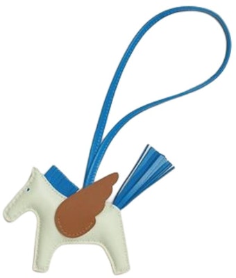 HERMES Milo Lambskin Animal Keychain Unisex Couple Design Multicolor. 108233875 2