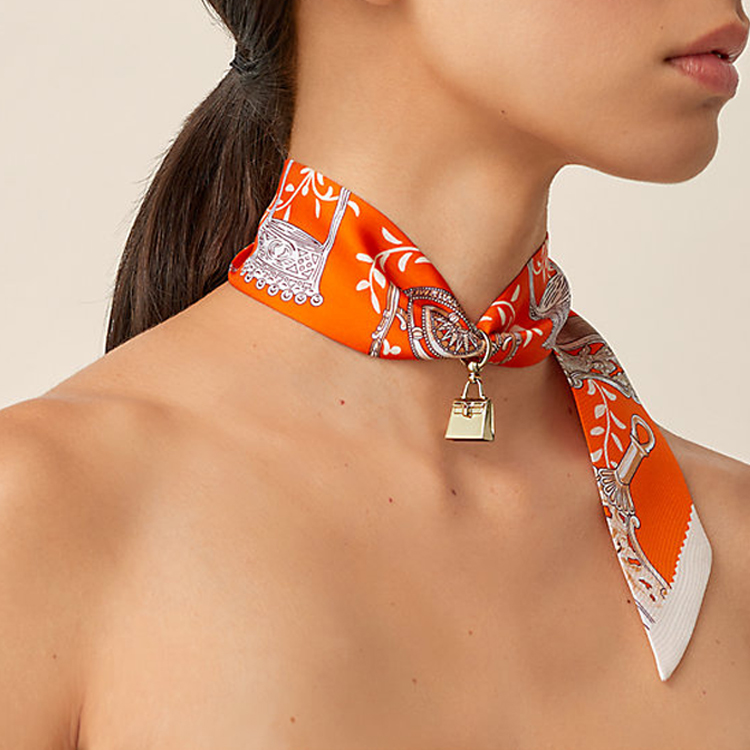 HERMES Mini Kelly Twilly Scarf Ring Accessory H602152S-00 圖 5