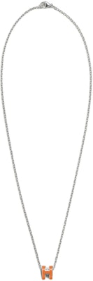 爱马仕Mini Pop H镀钯字母标志设计项链 男女通用多彩款 107428830 Lookbook 爱马仕Mini Pop H镀钯字母标志设计项链 男女通用多彩款 107428830