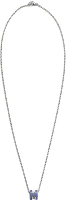 爱马仕Mini Pop H镀钯字母标志设计项链 男女通用多彩款 107428830 Sizing 爱马仕Mini Pop H镀钯字母标志设计项链 男女通用多彩款 107428830