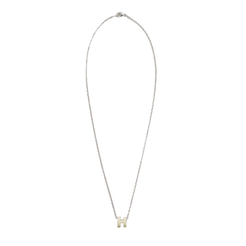 Order Liontin Hermes Mini Pop H Jaune Soufre Pale