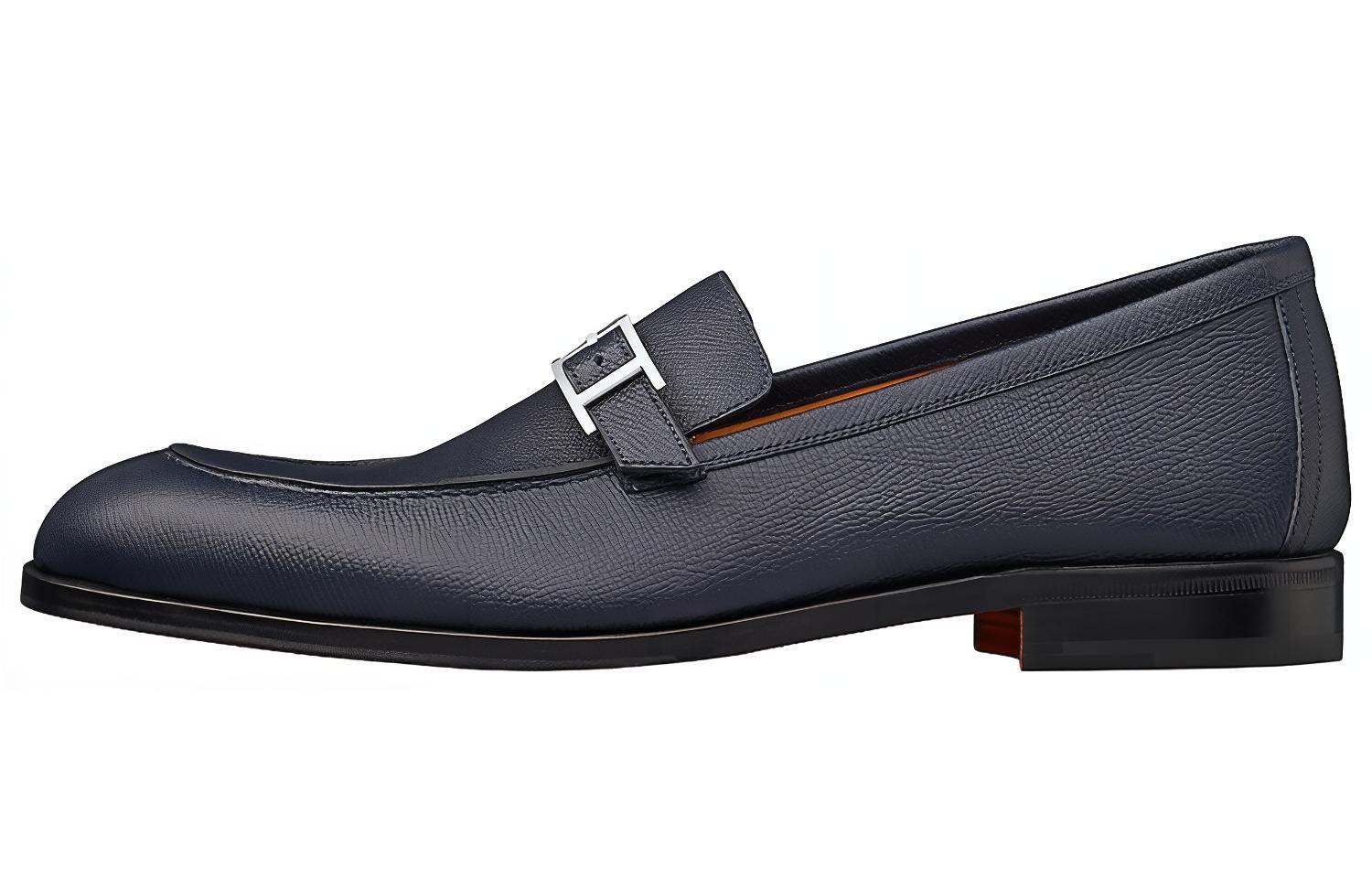HERMES Monterey Loafer 'Navy Blue'