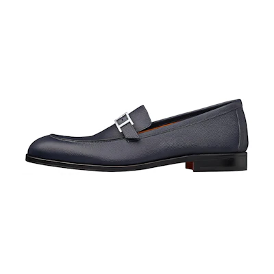 HERMES Monterey Loafer 'Navy Blue'