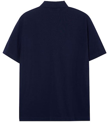 에르메스 네이비 블루 로고 자수 버튼 칼라 폴로 셔츠 H072325HA01 Lookbook 에르메스 네이비 블루 로고 자수 버튼 칼라 폴로 셔츠 H072325HA01