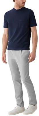 Camiseta HERMES Azul Marino Bolsillo Cuello Redondo Manga Corta. H072025HA01 Details for Camiseta HERMES Azul Marino Bolsillo Cuello Redondo Manga Corta. H072025HA01