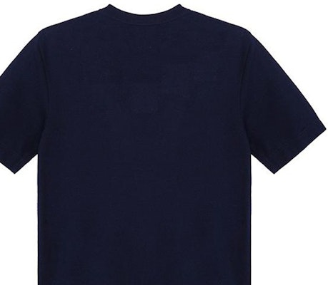 Camiseta HERMES Azul Marino Bolsillo Cuello Redondo Manga Corta. H072025HA01 Cheap Camiseta HERMES Azul Marino Bolsillo Cuello Redondo Manga Corta. H072025HA01