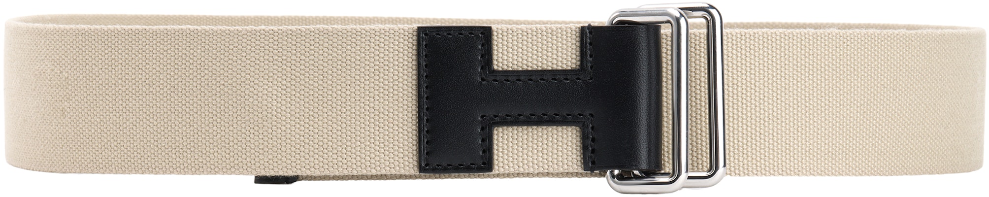 HERMES Sabuk Kulit Pria Nomade Beige 4cm dengan Gesper Perak. H081697CKAAM Buy HERMES Sabuk Kulit Pria Nomade Beige 4cm dengan Gesper Perak. H081697CKAAM