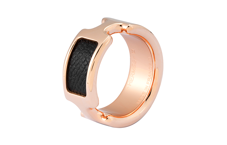 Order エルメス オランプ ナローメタルリング ユニセックス クラシック カップルデザイン 링 H500058FD89