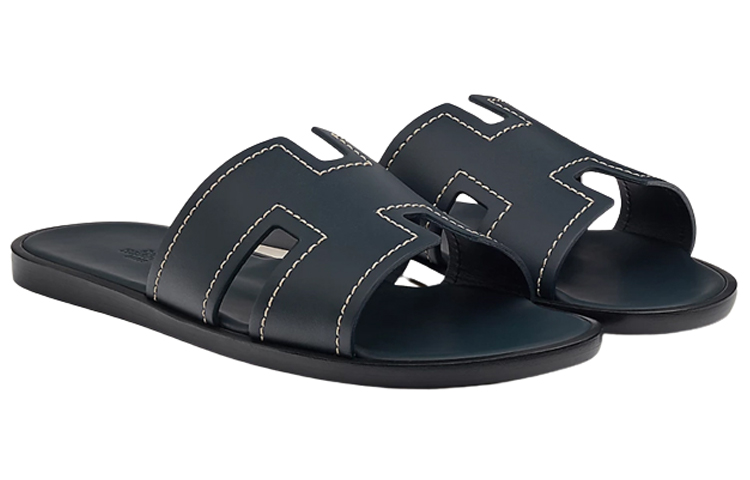HERMES Oran Sandal 'Black Calfskin' 圖 2