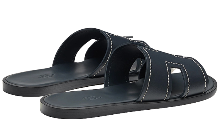 HERMES Oran Sandal 'Black Calfskin' 圖 3