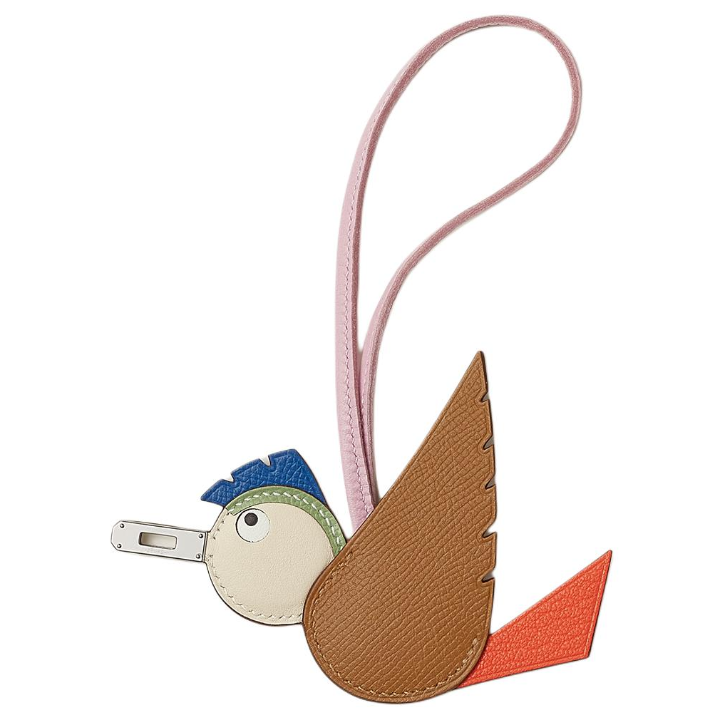 Lookbook HERMES Colgante Unisex Diseño Pareja con Baño de Paladio en Varios Colores. H084947CKAB