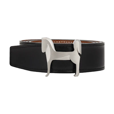 HERMES Panache Calfskin Belt with Sleek Buckle 3.2cm - Lightweight & Unique H081753CIJ3-H073967CAAA080