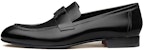 Kasut Loafer HERMES Paris 'Kulit Anak Lembu Hitam' H212984Z-A01
