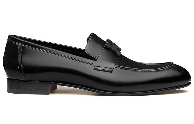 Order エルメス パリ ローファー『ブラックカーフスキン』H212984Z-A01 H212984Z-A01