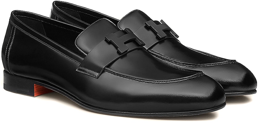 HERMES Paris Loafer 'Black Calfskin' H212984Z-A01 Lookbook HERMES Paris Loafer 'Black Calfskin' H212984Z-A01
