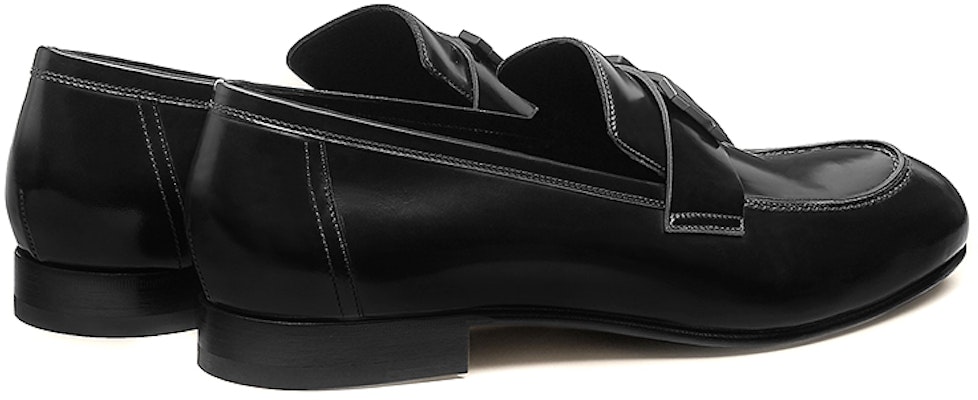HERMES Paris Loafer 'Black Calfskin' H212984Z-A01 Shop HERMES Paris Loafer 'Black Calfskin' H212984Z-A01