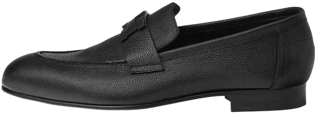 Mocassin en Cuir Noir HERMÈS Paris H241883Z-A02 Buy Mocassin en Cuir Noir HERMÈS Paris H241883Z-A02