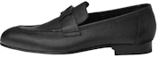 Buy Mocassin en Cuir Noir HERMÈS Paris H241883Z-A02