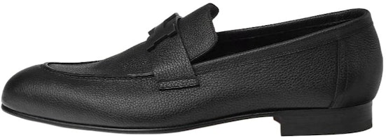 HERMES Paris Loafer 'Black Leather' H241883Z-A02 HERMES Paris Loafer 'Black Leather' H241883Z-A02
