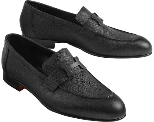 Mocassin en Cuir Noir HERMÈS Paris H241883Z-A02 Shop Mocassin en Cuir Noir HERMÈS Paris H241883Z-A02