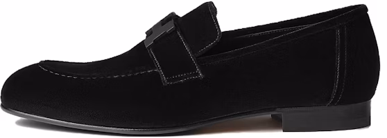 HERMES Paris Loafer 'Black Velvet' H232861Z-01 HERMES Paris Loafer 'Black Velvet' H232861Z-01