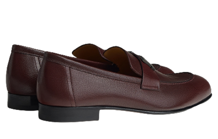 Shop HERMES Paris Mocassino ''Marrone'' H232863Z-ALP