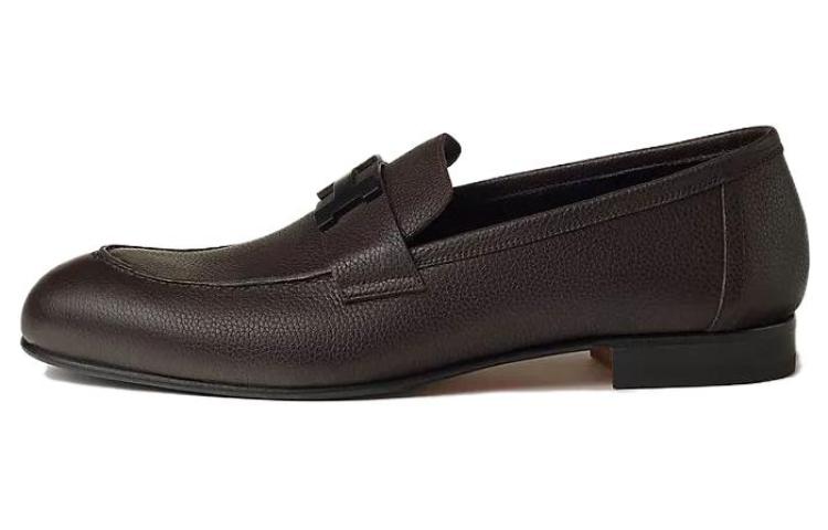 Buy 에르메스 파리 로퍼 '컴포트 브라운' (51 characters) H241883Z-AME