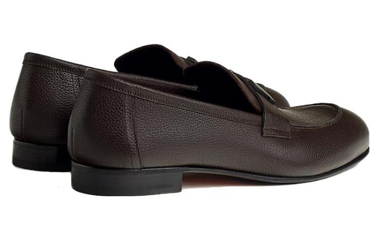 Shop HERMES Paris Mocassino ''Comfort Marrone'' H241883Z-AME