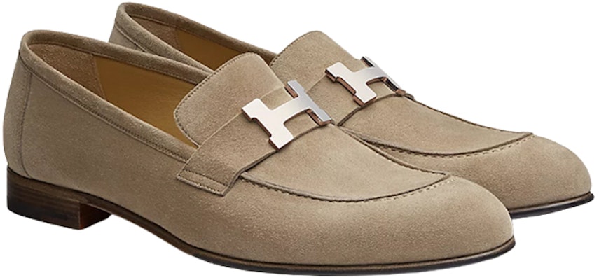 Loafer Suede HERMES Paris 'Coklat Muda' H201491Z-AC9 Order Loafer Suede HERMES Paris 'Coklat Muda' H201491Z-AC9