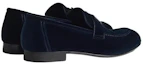 Shop HERMES Paris Suède Ronde Neus Loafer ''Blauwe Comfort'' H232861Z-AI2