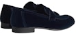 HERMES Paris Loafer Hujung Bulat Suede 'Blue Comfort' H232861Z-AI2