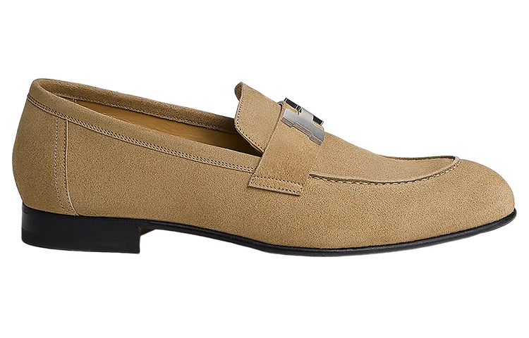HERMES Paris Suede Slip-On 'Brown Fashion' 圖 2