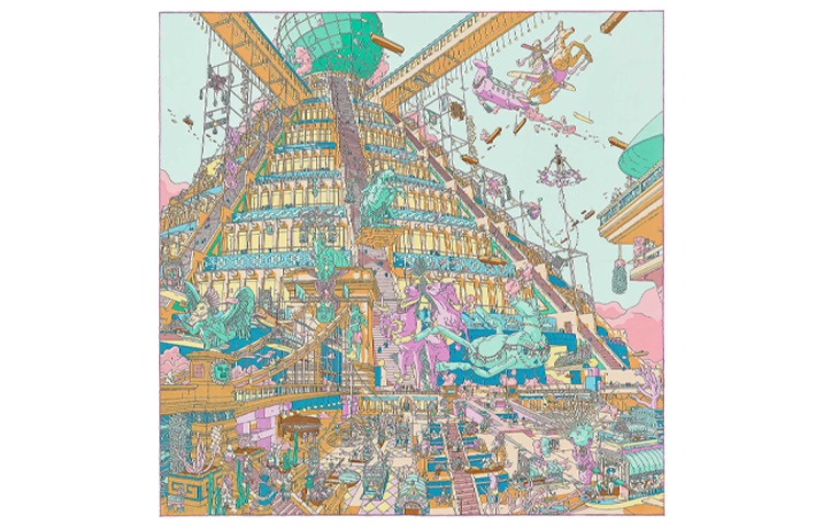 HERMES Pegasus Feather Silk Scarf. H003517S-03 圖 2