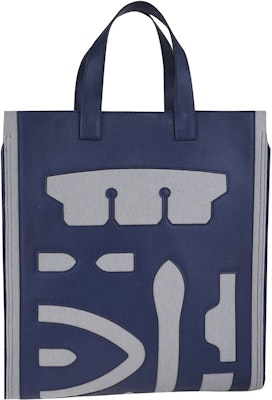 Hermes Petit H Tote Epsom Wool Skeleton Blue Obscur/Grey Buy Hermes Petit H Tote Epsom Wool Skeleton Blue Obscur/Grey