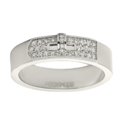 エルメス プラチナ ダイヤモンド カップルリング ユニセックス シルバー オリジナルデザイン H224605B Lookbook エルメス プラチナ ダイヤモンド カップルリング ユニセックス シルバー オリジナルデザイン H224605B