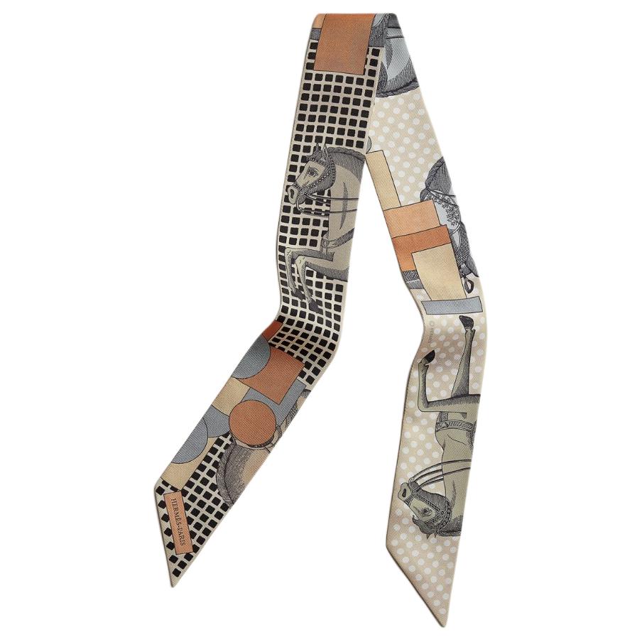 HERMES Printed Silk Scarf Unisex Couple Design Multicolor H064008S 01 圖 2