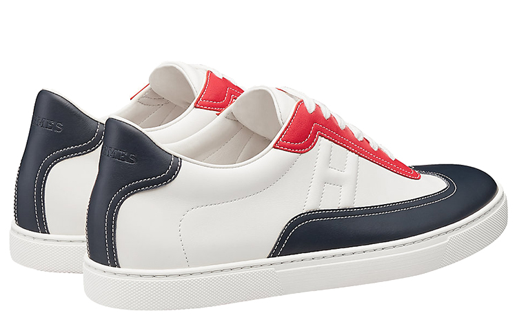 Shop HERMES Quicker ''Weiß Blau Rot'' H102190Z-HM2