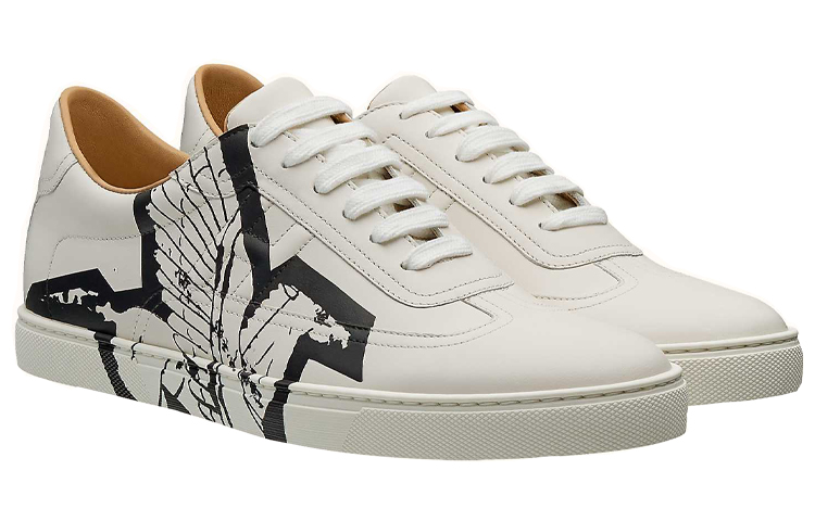 Lookbook HERMÈS Quicker Low ''Blanc Noir'' H211877Z-H92