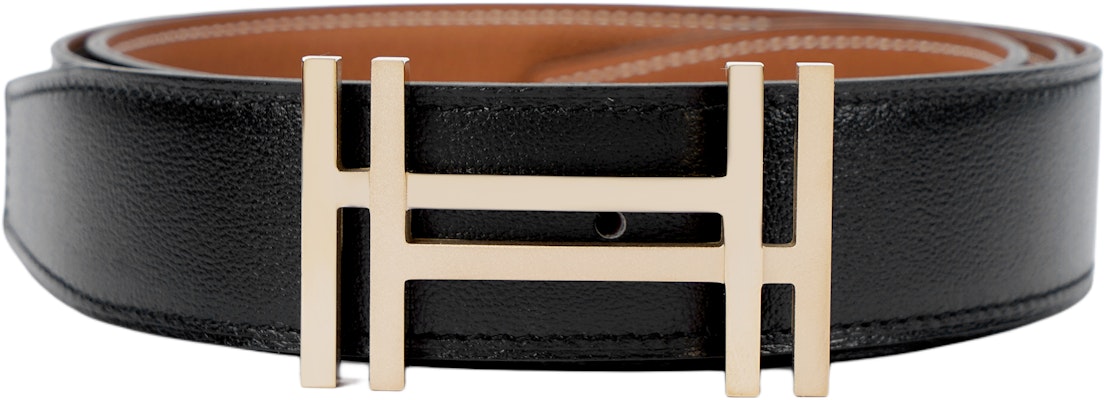 Hermes Reversible H Buckle Togo Leather Belt Men Black/Gold 3.2cm H066050CP2K-H073967CAAA Buy Hermes Reversible H Buckle Togo Leather Belt Men Black/Gold 3.2cm H066050CP2K-H073967CAAA
