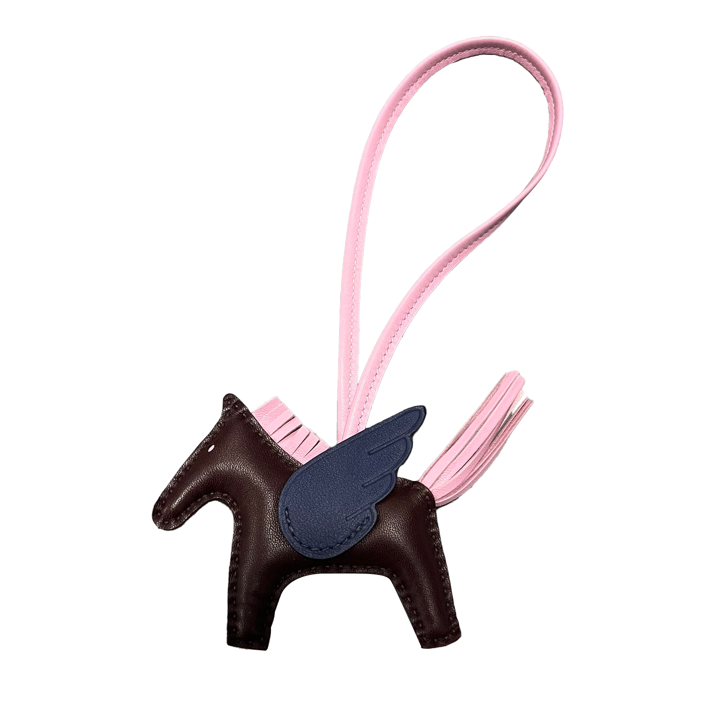 HERMES Rodeo Brown Horse Bag Charm Unisex Couple Accessory. H083010CAAG 圖 2