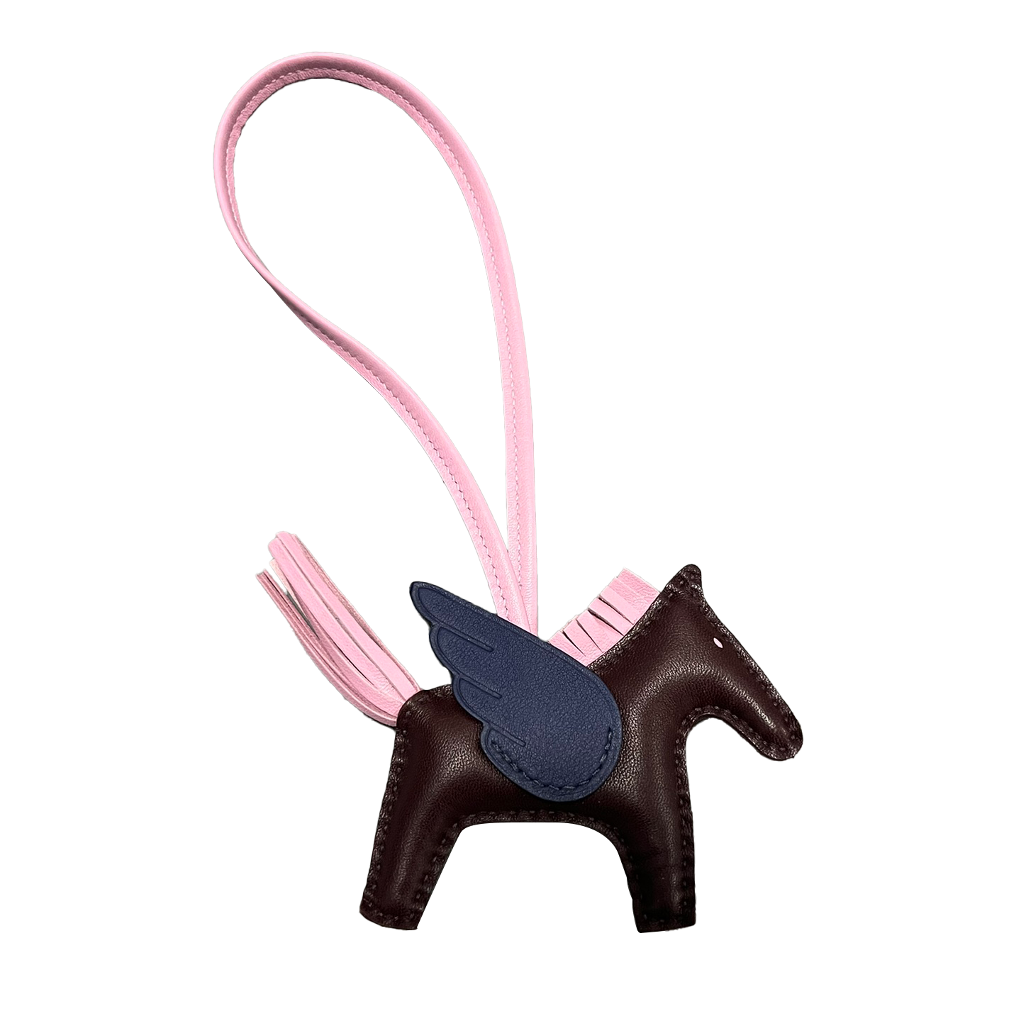 HERMES Rodeo Brown Horse Bag Charm Unisex Couple Accessory. H083010CAAG 圖 3